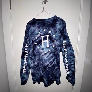 HUF tie dye long sleeve
